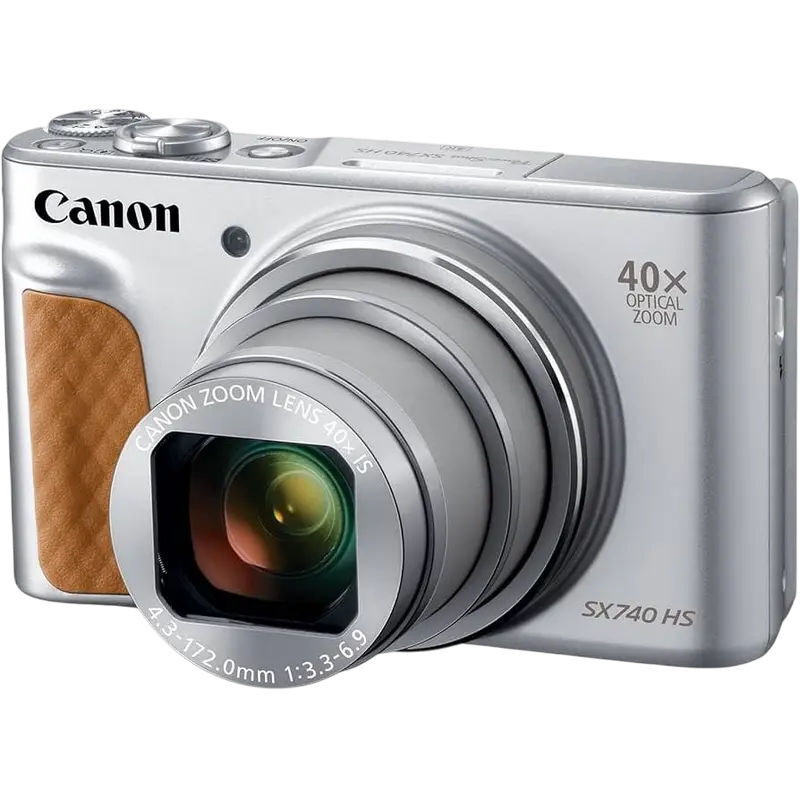 Canon PS SX740 HS Lite Edition Travel Kit Silver