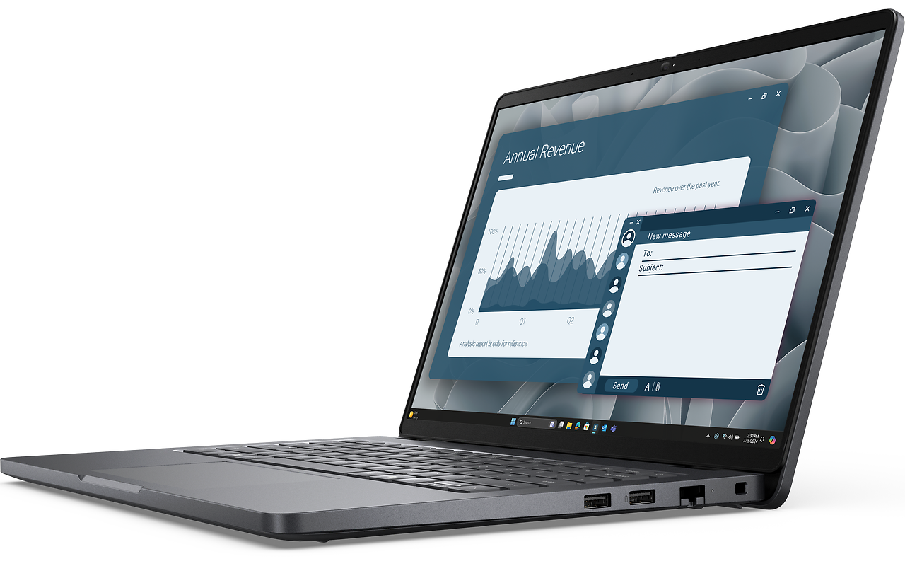 DELL Pro 14 / 14 IPS FullHD+ / Ryzen AI 7 PRO 350 / 16Gb DDR5 / 512Gb SSD / Windows 11 PRO