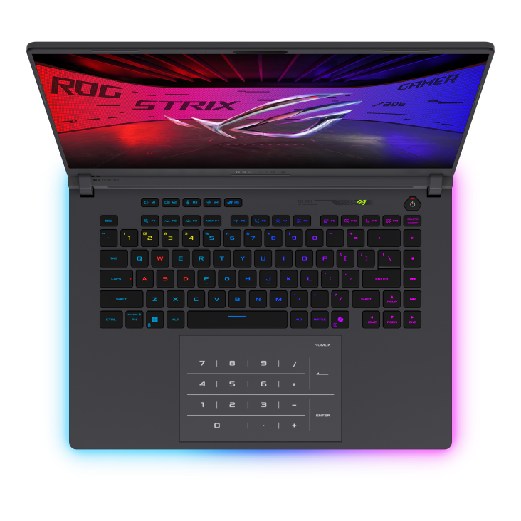 ASUS ROG Strix G16 G615LR / 16 2.5K 240Hz / Core Ultra 9 275HX / 32Gb DDR5 / 1Tb SSD / GeForce RTX 5070 Ti 12Gb