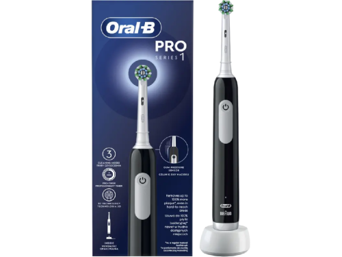 Braun D305.513.3 Pro Series 1 Cross Action Black