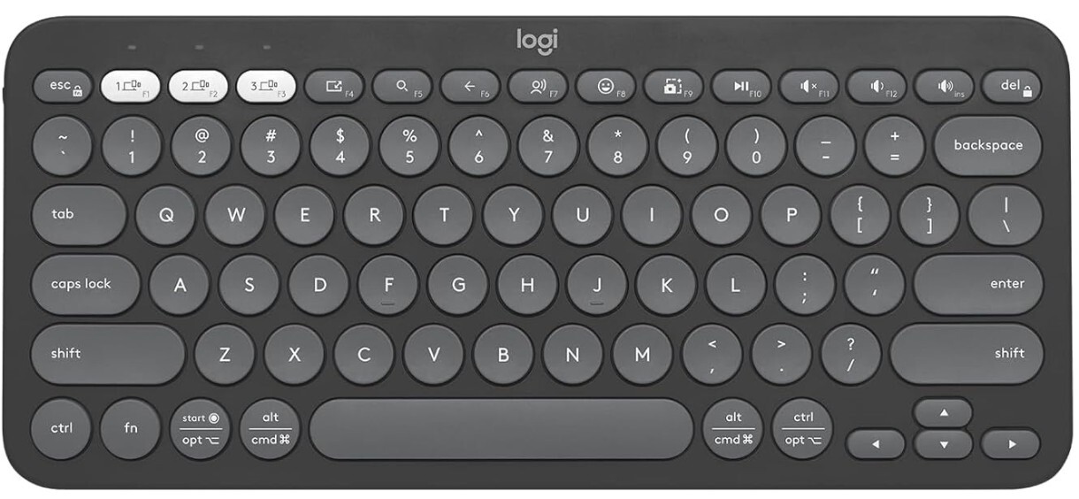 Logitech Pebble Keys 2 K380S / English Black