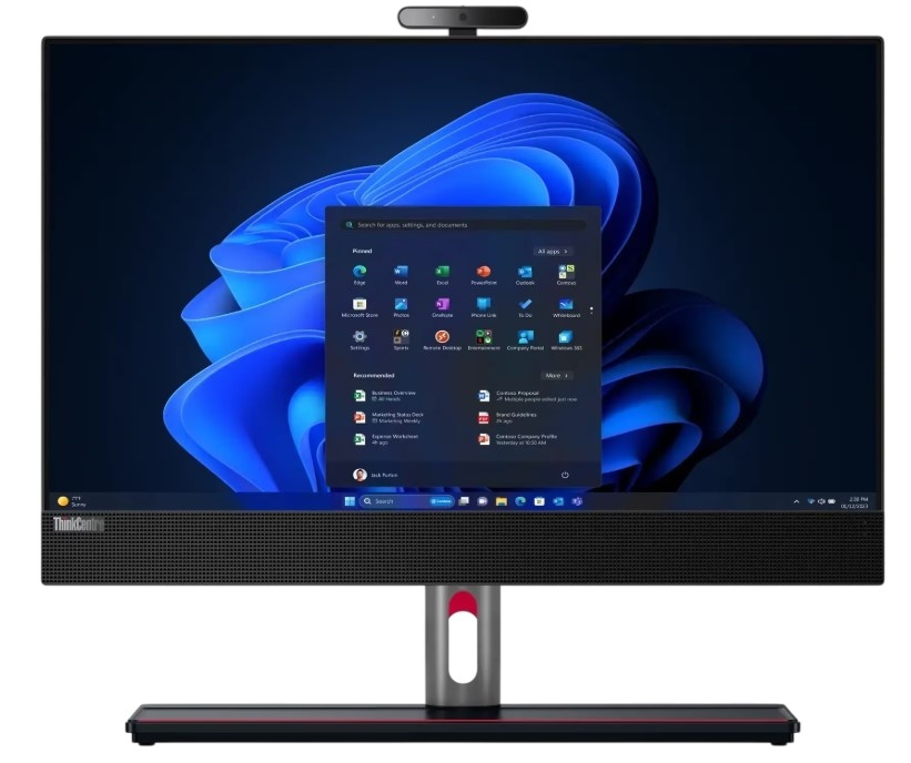 Lenovo AIO ThinkCentre M90a Gen5 / 23.8 FullHD IPS / Core i5-13400 / 16GB DDR5 / 256GB SSD / No OS
