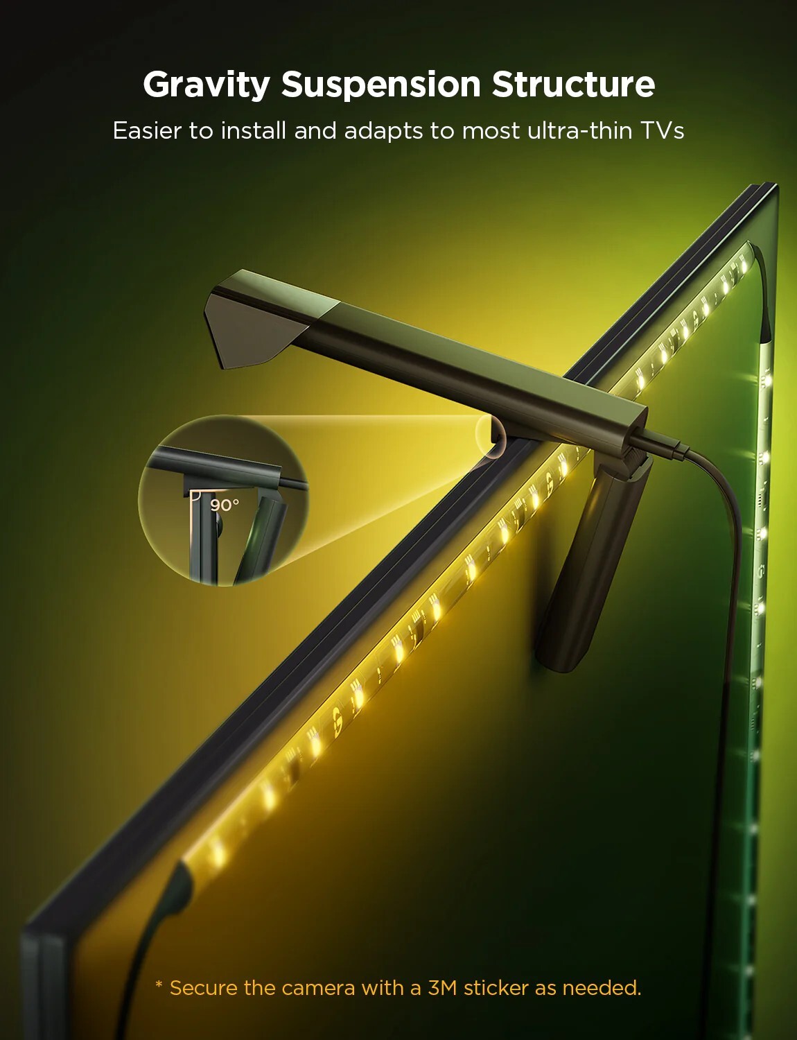 GOVEE RGBIC TV Backlight 3 Lite / H60973D1