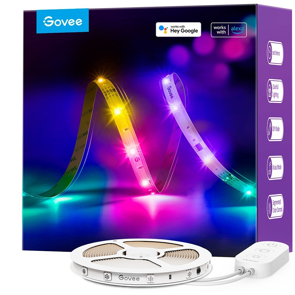 GOVEE RGBIC Basic LED Strip Light 5m / H618A3D1