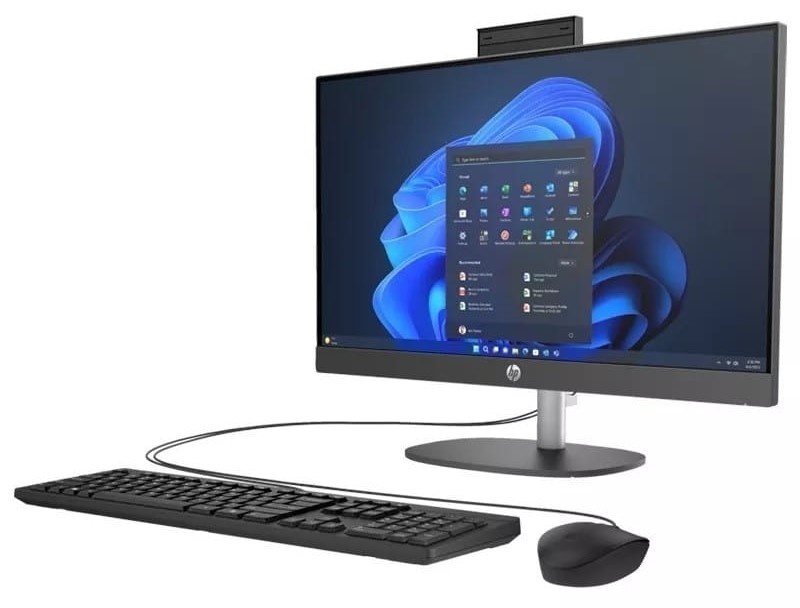 HP ProOne 240 G10 / 23.8 IPS FullHD / Core i5-1335U / 16GB DDR4 / 512GB SSD / Intel Iris Xe / Windows 11 Pro / 936H6EA