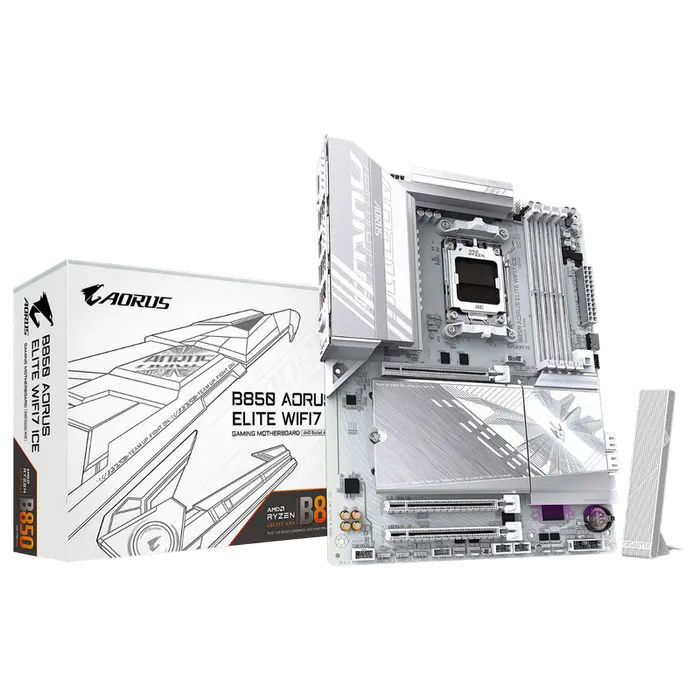 GIGABYTE B850 A ELITE Wi-Fi 7 ICE ATX
