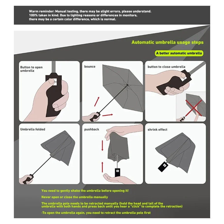 Xiaomi Sunshade UV Protection Umbrella 24 Bone Black