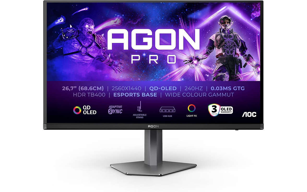 AOC Agon Pro AG276QZD2 / 27 QD-OLED 2K 240Hz