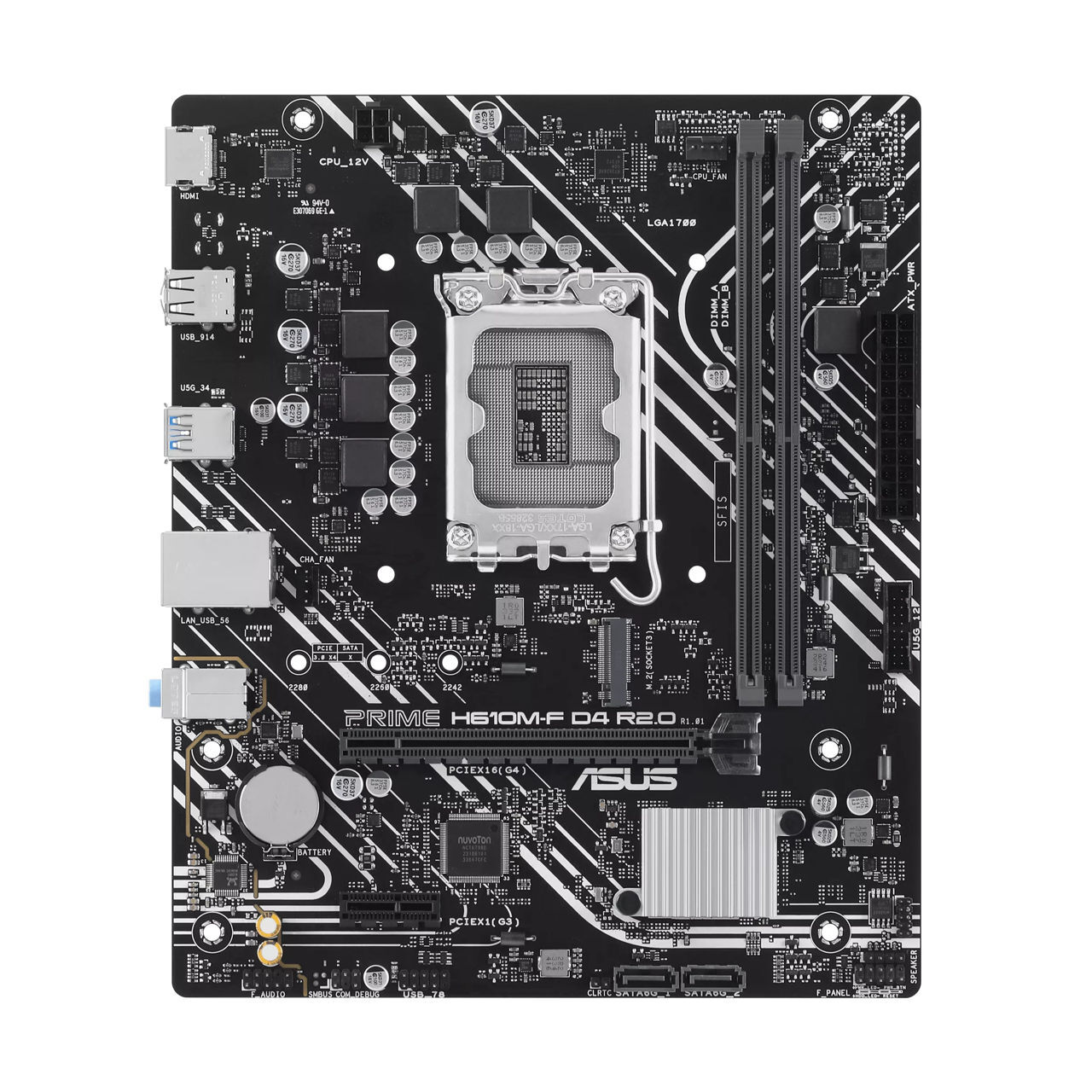 ASUS PRIME H610M-F D4 R2.0 mATX