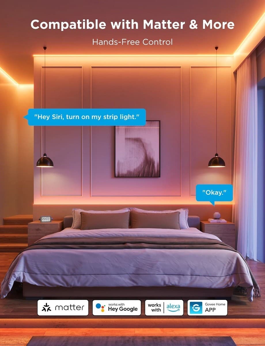 GOVEE RGBICW COB Strip Light Pro 3m / H61E53D1