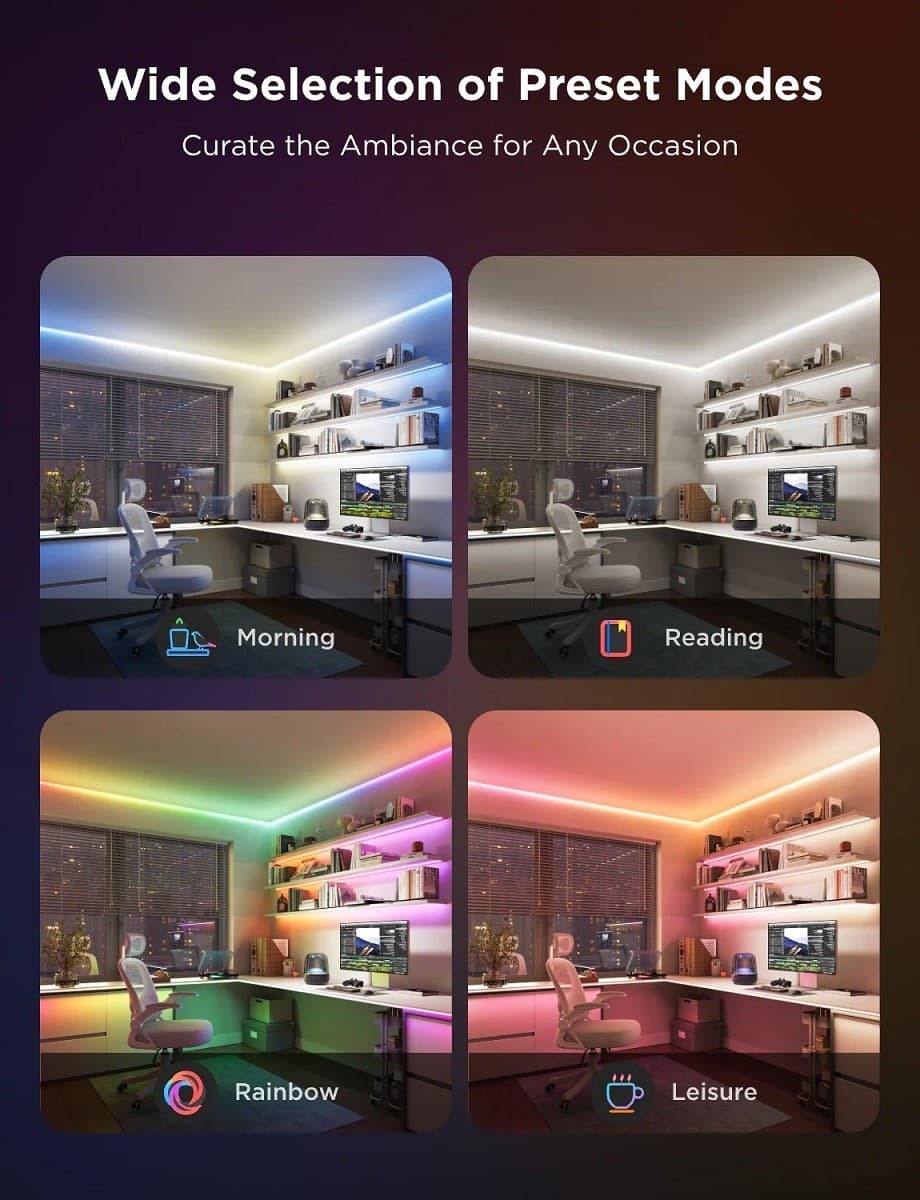 GOVEE RGBICW COB Strip Light Pro 3m / H61E53D1