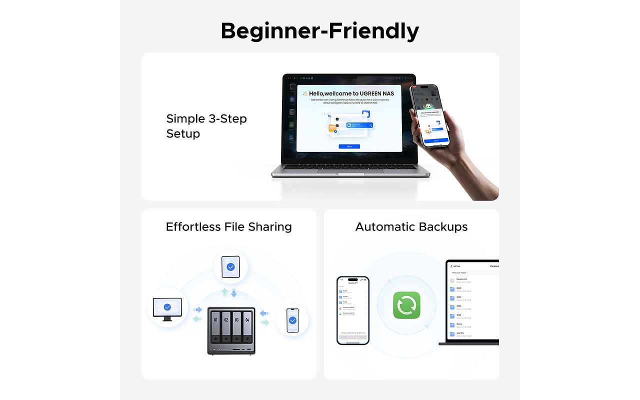 UGREEN Network Attached Storage DXP4800