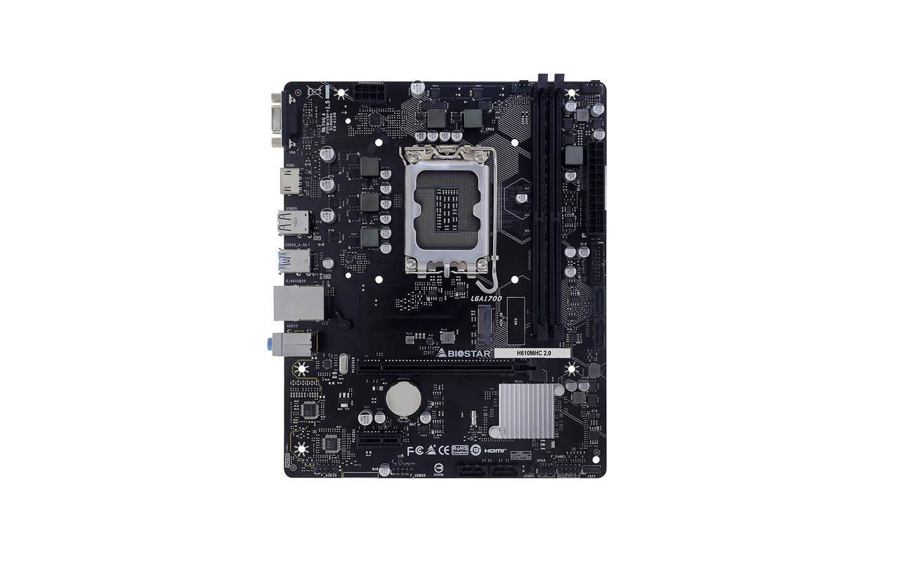 Biostar H610MHC 2.0 mATX LGA1700 DDR4
