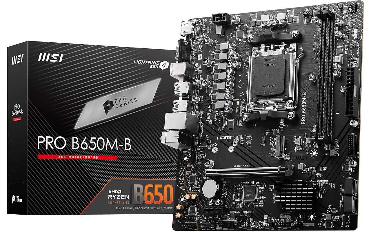 MSI PRO B650M-B / mATX AM5 DDR5