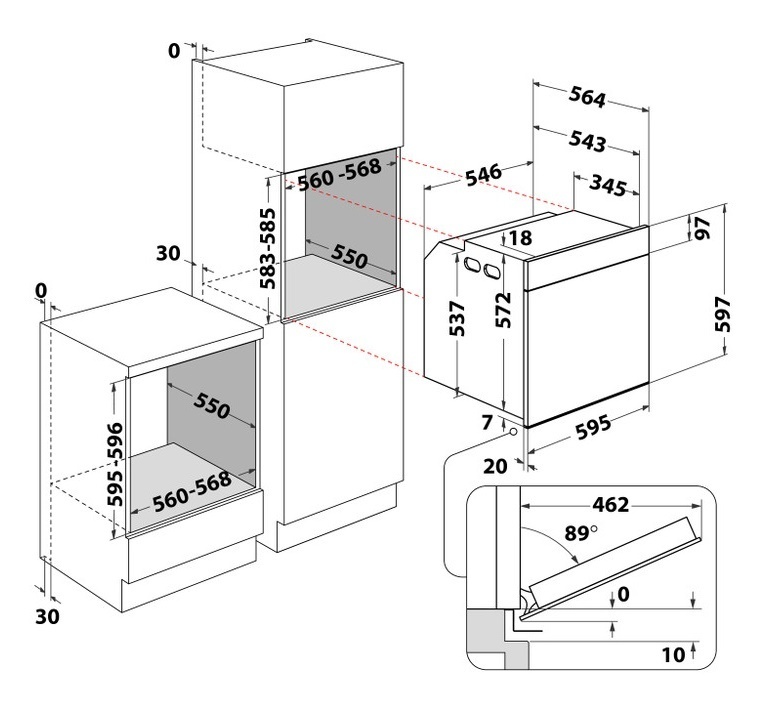 Whirlpool WOI5S8PM1SXA