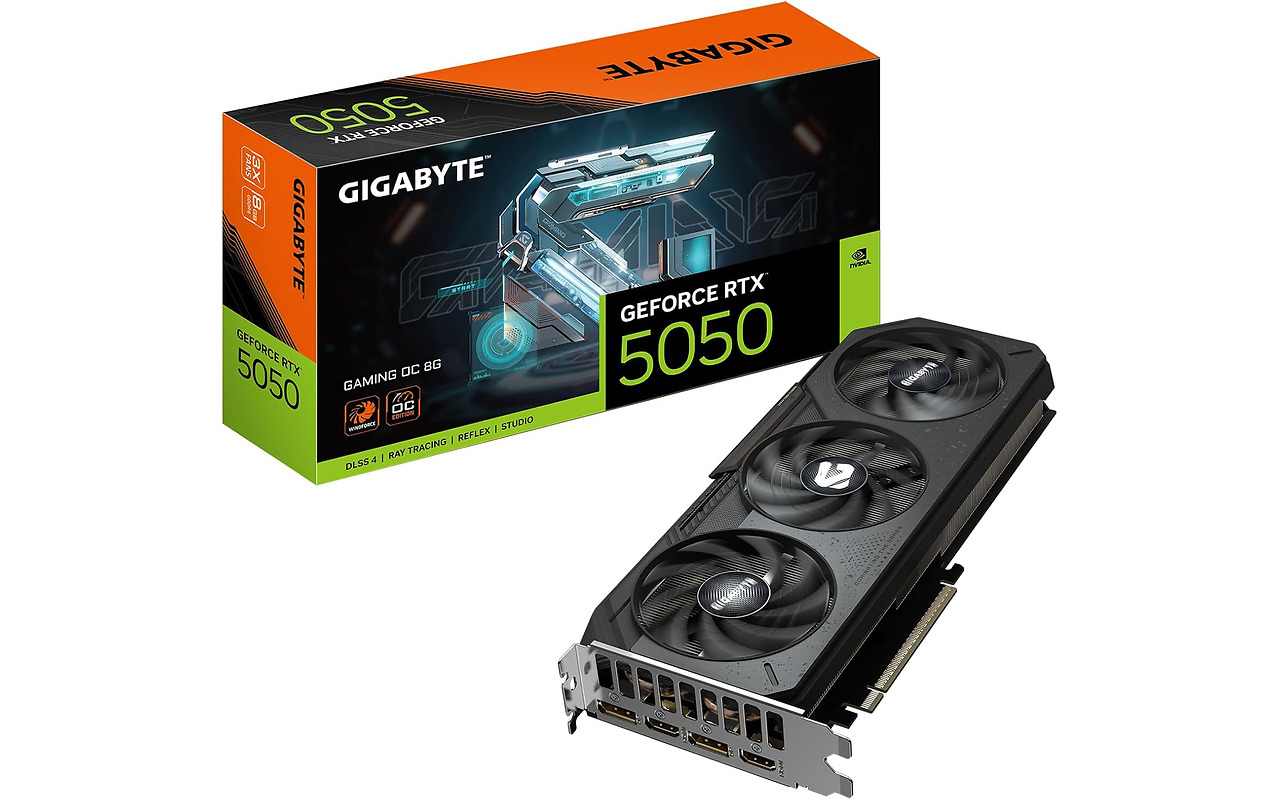 GIGABYTE GeForce RTX 5050 8GB GDDR6 Gaming OC 128bit / GV-N5050GAMING OC-8GD