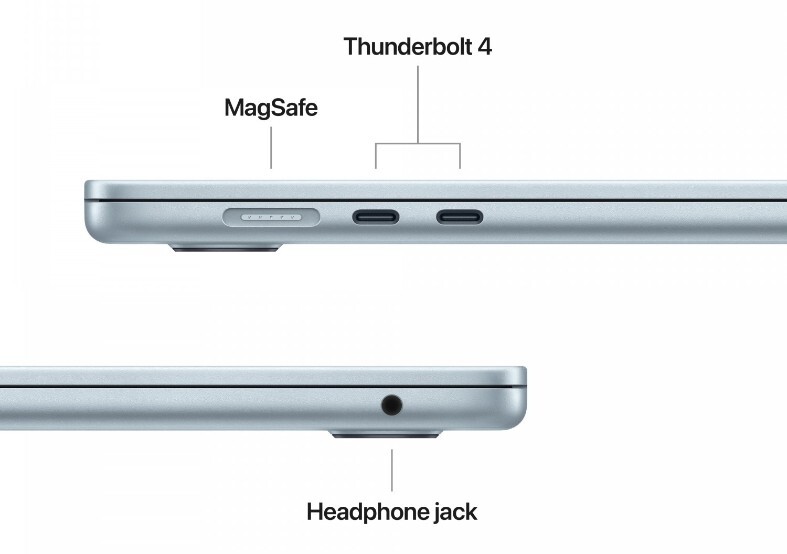 Apple MacBook Air / 15.3 Retina / M4 10-core CPU 10-core GPU / 16Gb / 512Gb Cyan