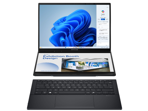 ASUS ZenBook Duo OLED UX8406CA / 14 TOUCH FullHD OLED 120Hz / Core Ultra 9 285H / 32GB LPDDR5X / 1TB SSD / Windows 11 Home