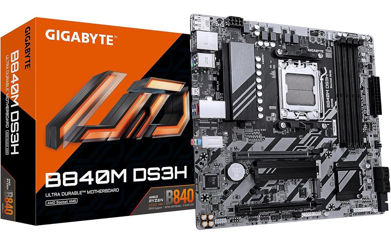 GIGABYTE B840M DS3H mATX AM5 DDR5