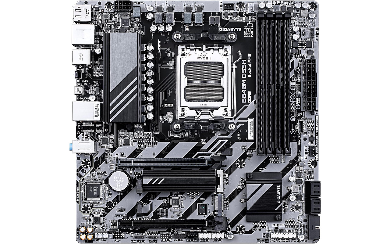 GIGABYTE B840M DS3H mATX AM5 DDR5