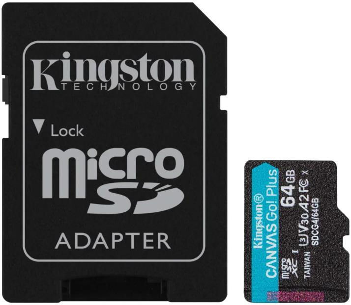 Kingston Canvas Go Plus Gen 4 64GB / SDCG4/64GB
