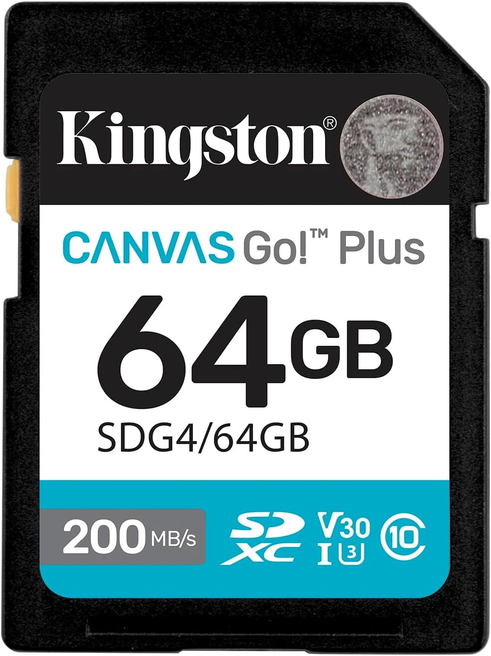 Kingston Canvas Go! Plus Gen 4 64GB / SDG4/64GB