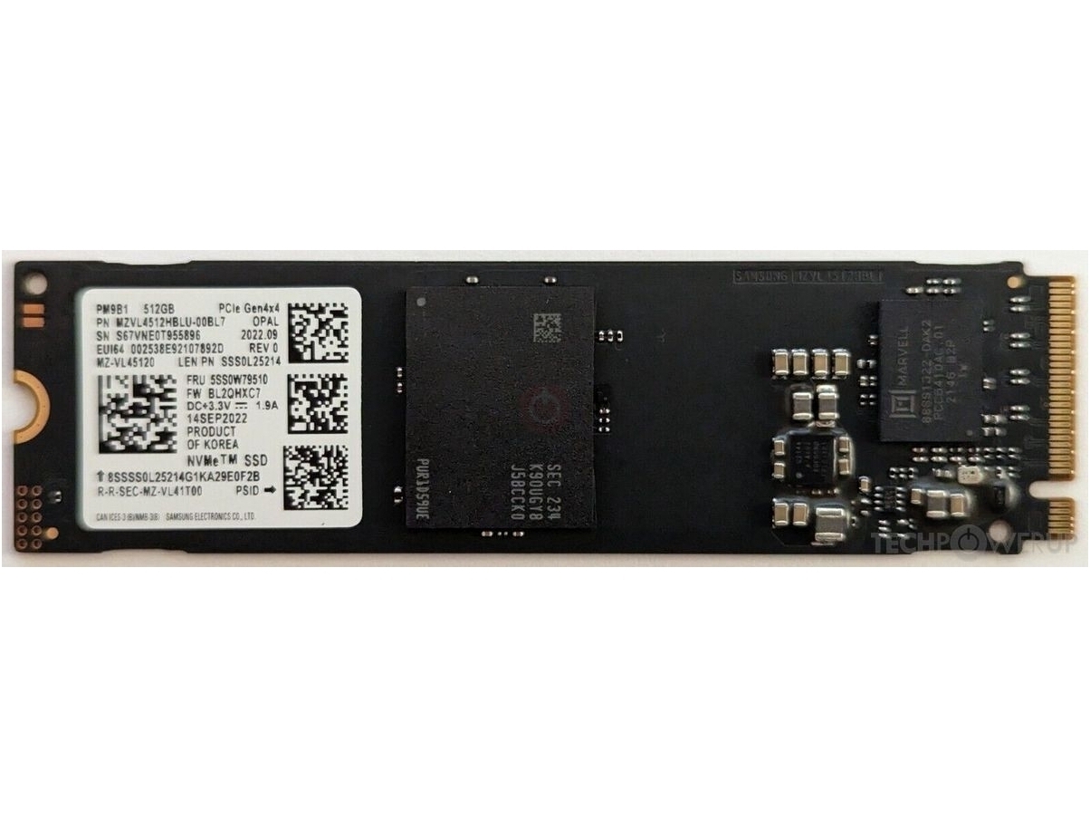 Samsung PM9B1 512GB M.2 NVMe / MZ-VL45120