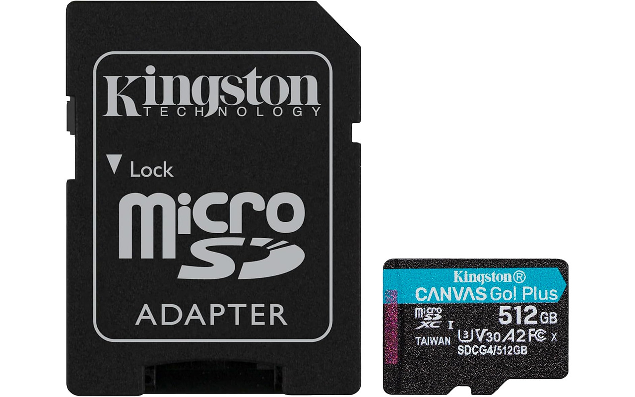 Kingston Canvas Go Plus Gen 4 512GB / SDCG4/512GB