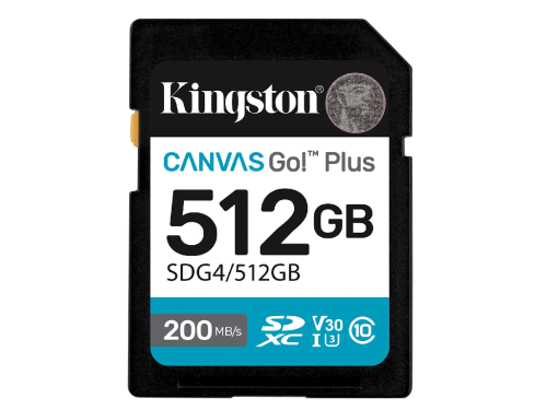 Kingston Canvas Go! Plus Gen 4 512GB / SDG4/512GB