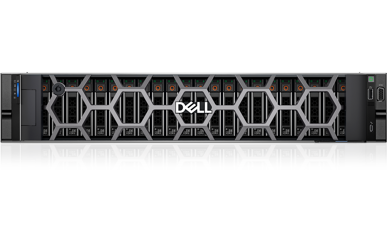DELL PowerEdge R760 16x2.5 / 2x Xeon Gold 6542Y / 2x32GB DDR5 RDIMM / 2x 960GB NVMe / iDRAC9 / 1+1 1400W