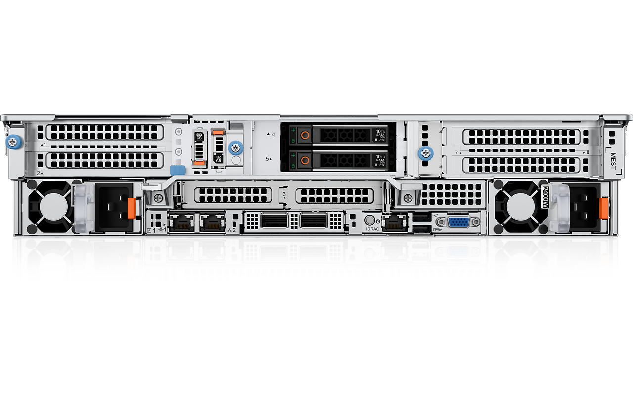 DELL PowerEdge R760 16x2.5 / 2x Xeon Gold 6542Y / 2x32GB DDR5 RDIMM / 2x 960GB NVMe / iDRAC9 / 1+1 1400W