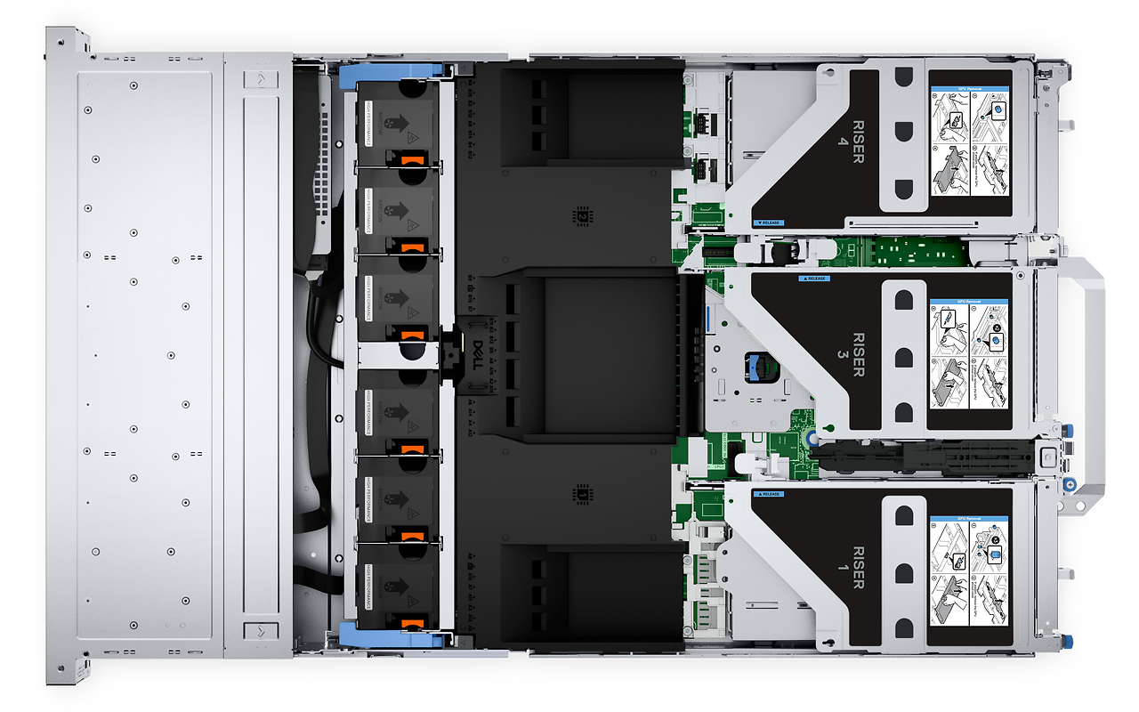 DELL PowerEdge R760 16x2.5 / 2x Xeon Gold 6542Y / 2x32GB DDR5 RDIMM / 2x 960GB NVMe / iDRAC9 / 1+1 1400W