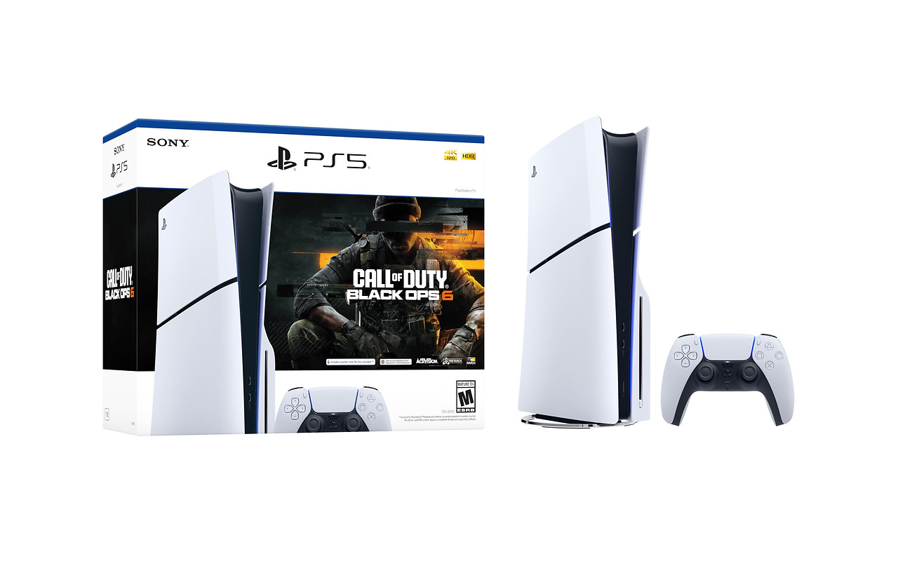 SONY PlayStation 5 Slim Disc Edition + Call of Duty Black Ops 6