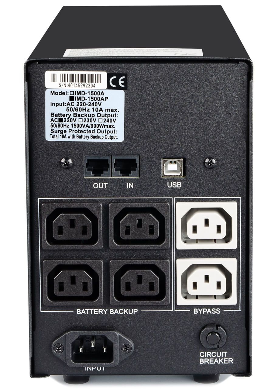 Powercom IMD-1500AP / 1500VA / 900W