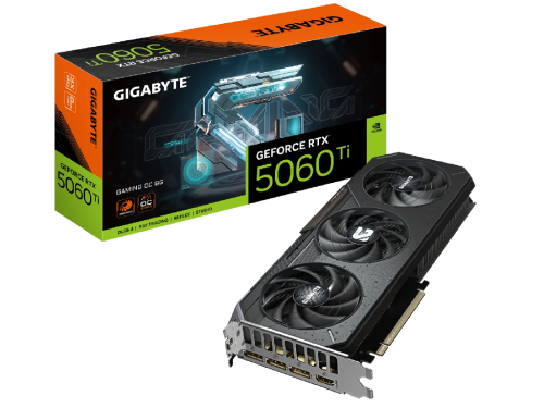 GIGABYTE GeForce RTX 5060 Ti GAMING OC 8G / 8GB GDDR7 128bit / GV-N506TGAMING-OC-8GD
