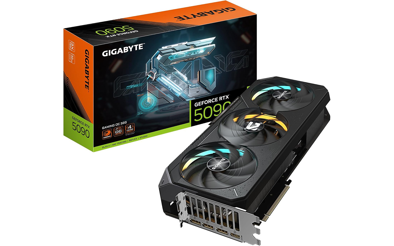 GIGABYTE GeForce RTX 5090 GAMING OC 32G / 32GB GDDR7 512bit / GV-N5090GAMING-OC-32GD