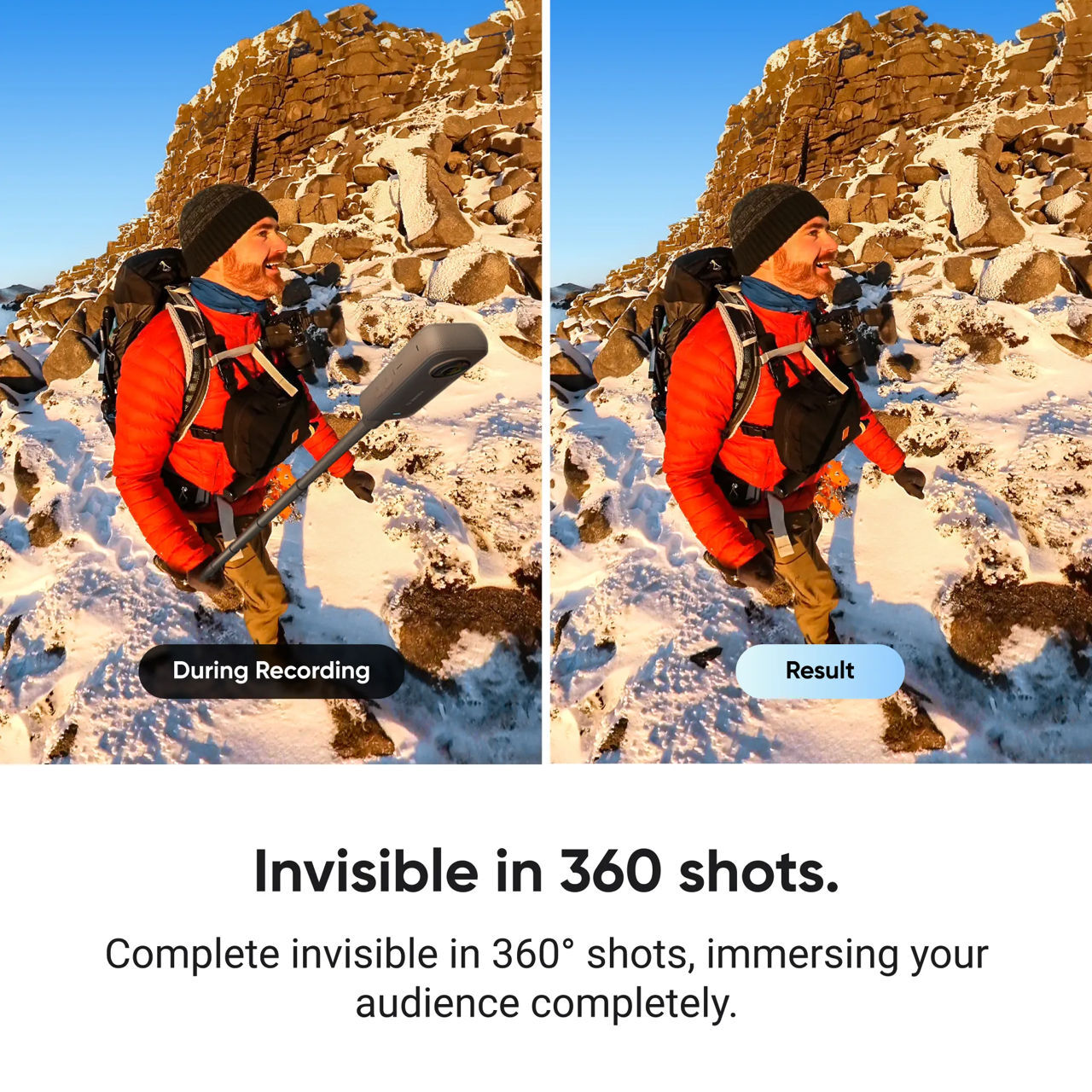 Insta360 100cm Action Invisible Selfie Stick