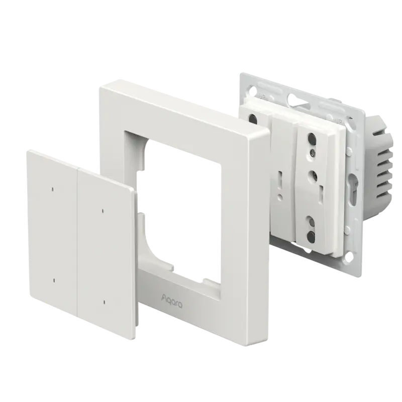 Aqara Light Switch H2 EU / 4 Buttons + 2 Channels White