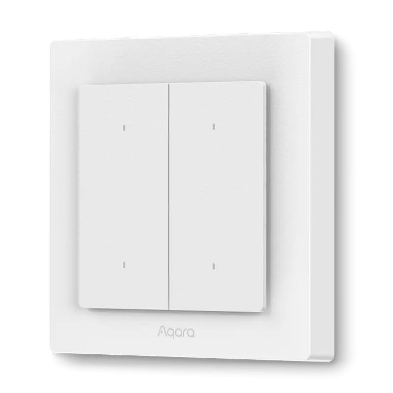 Aqara Light Switch H2 EU / 4 Buttons + 2 Channels White