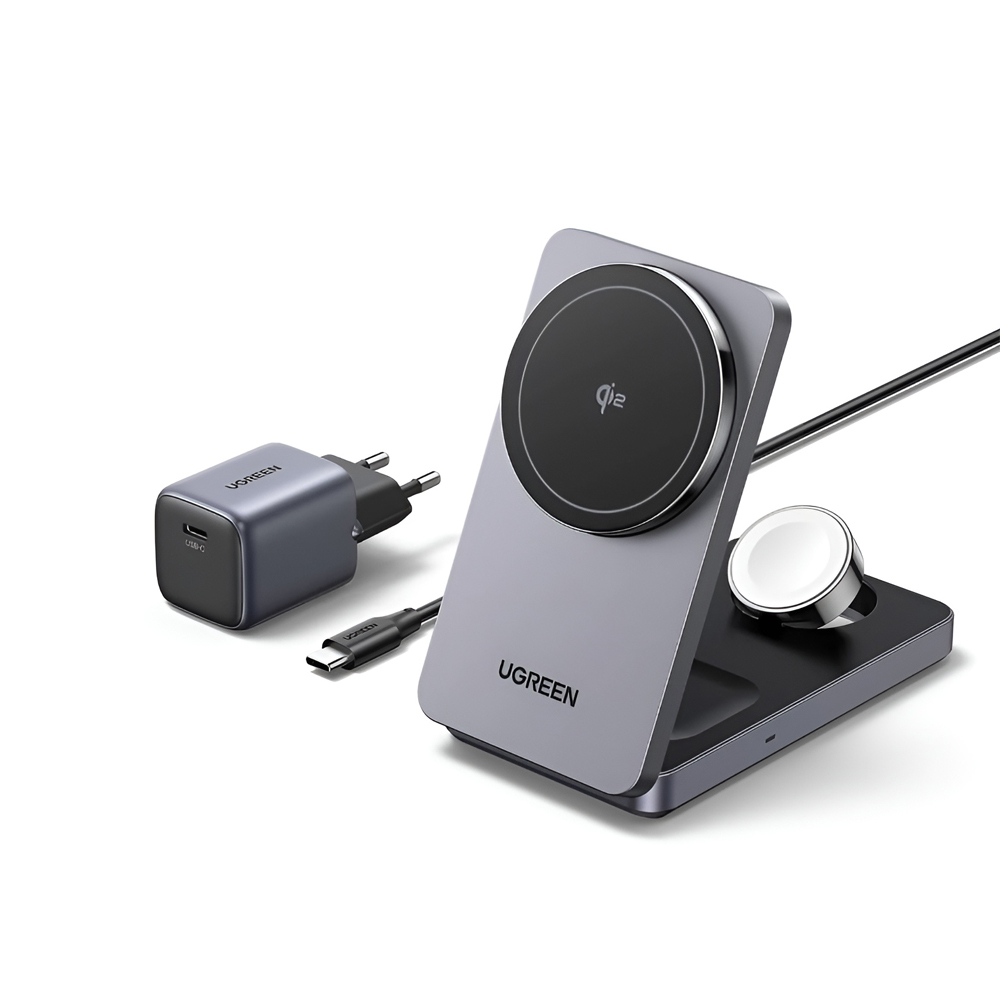 UGREEN 2-in-1 Magnetic Wireless Charger