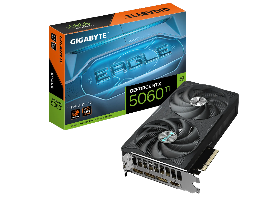 GIGABYTE GeForce RTX 5060 8GB GDDR7 Eagle OC 128bit / GV-N5060EAGLE OC-8GD