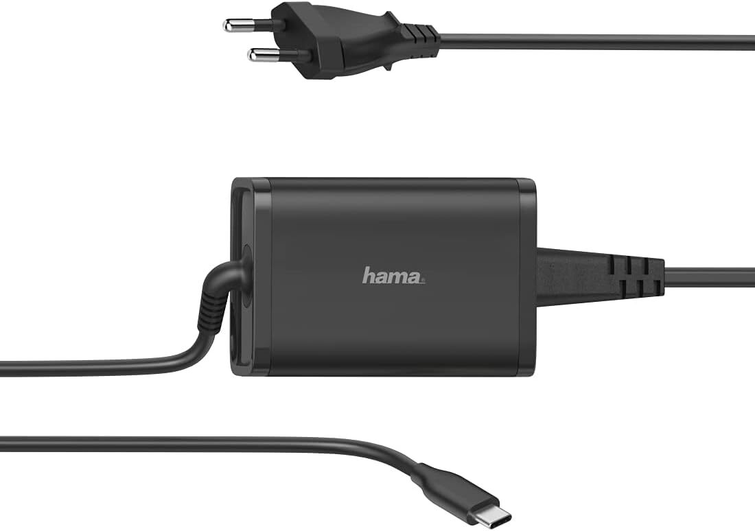 HAMA Universal USB-C Notebook GaN 100W