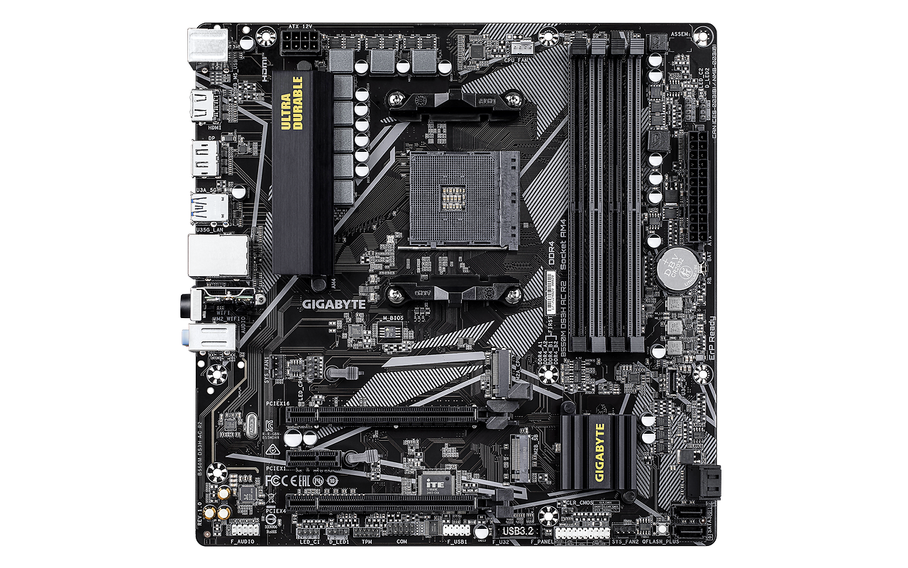 GIGABYTE B550M DS3H R2 mATX AM4 DDR4