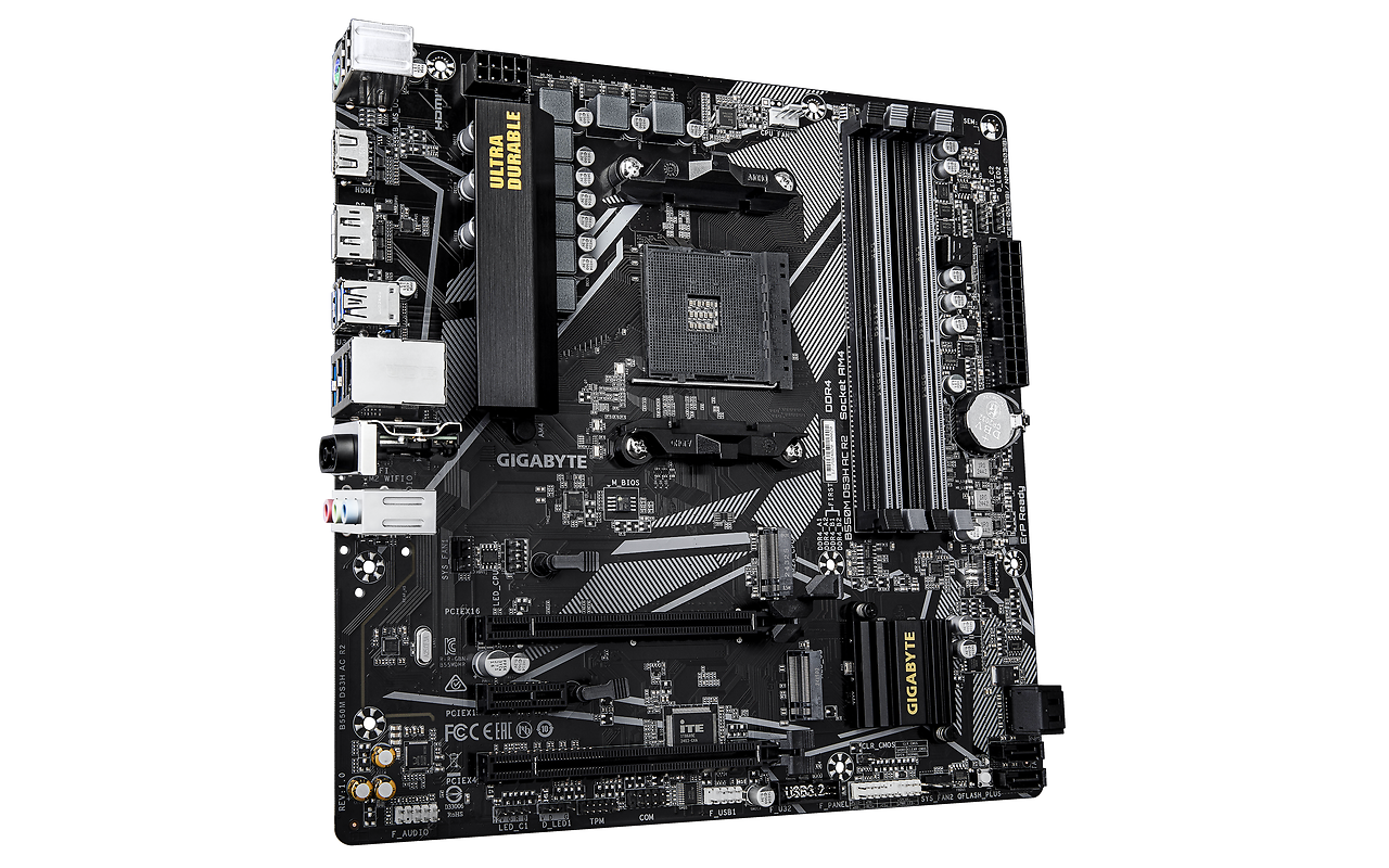 GIGABYTE B550M DS3H R2 mATX AM4 DDR4