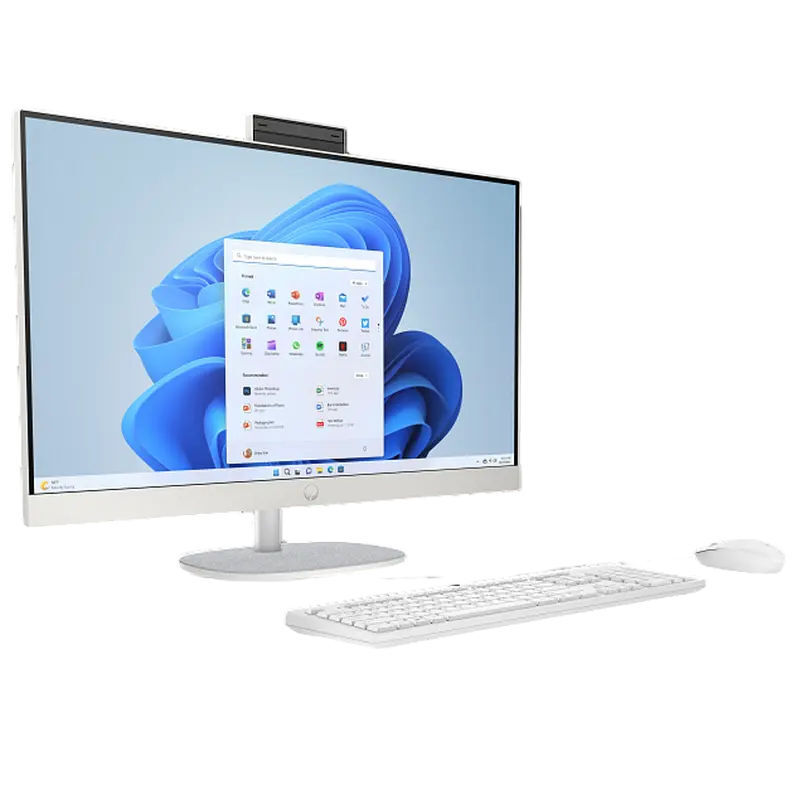 HP AIO 24-cr0070ci / 23.8 FullHD IPS / Core i5-1335U / 16GB DDR4 / 512GB NVMe / Intel Iris Xe White