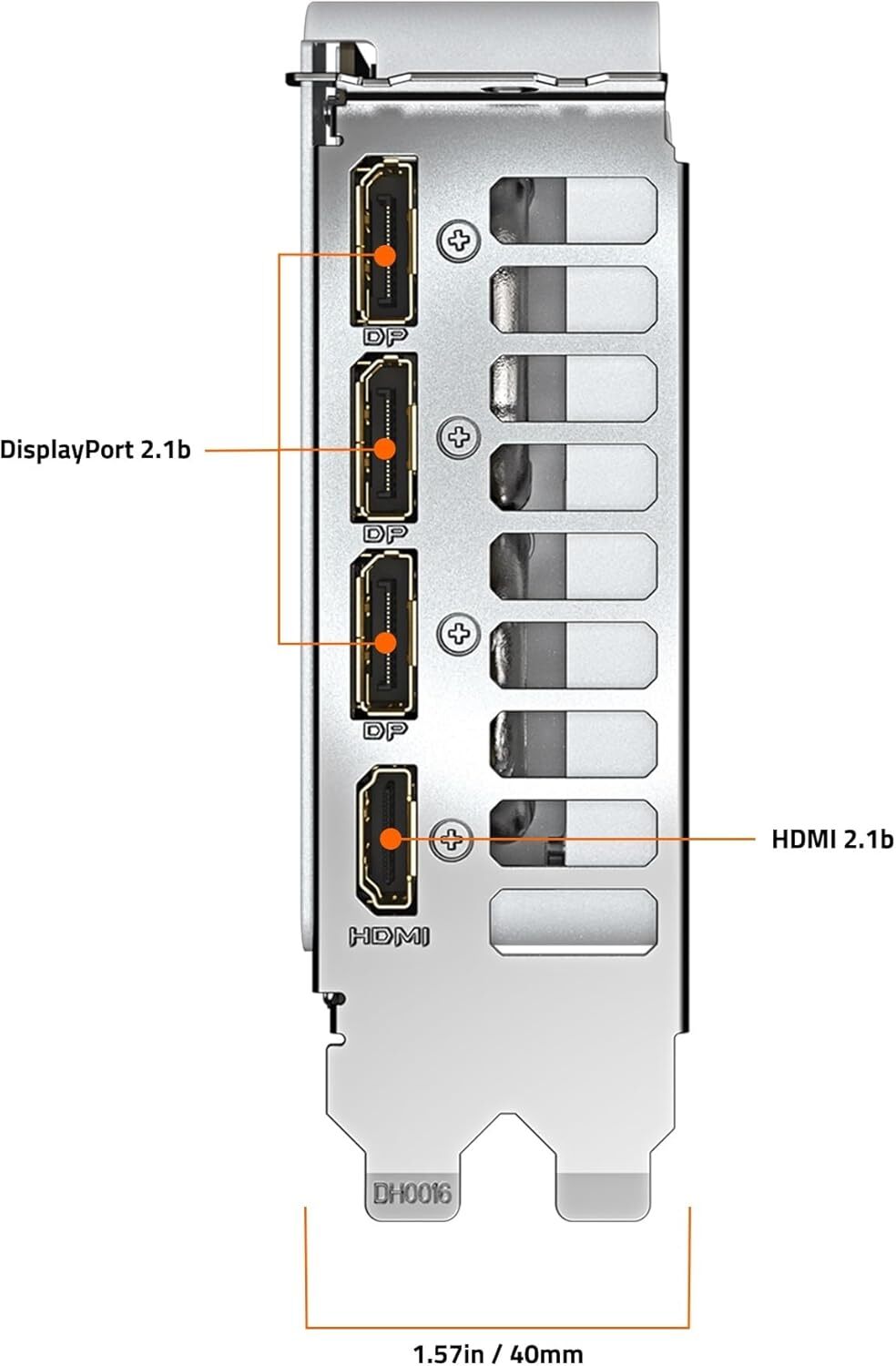 GIGABYTE GeForce RTX 5060 8GB GDDR7 Aero OC 128bit / GV-N5060AERO OC-8GD