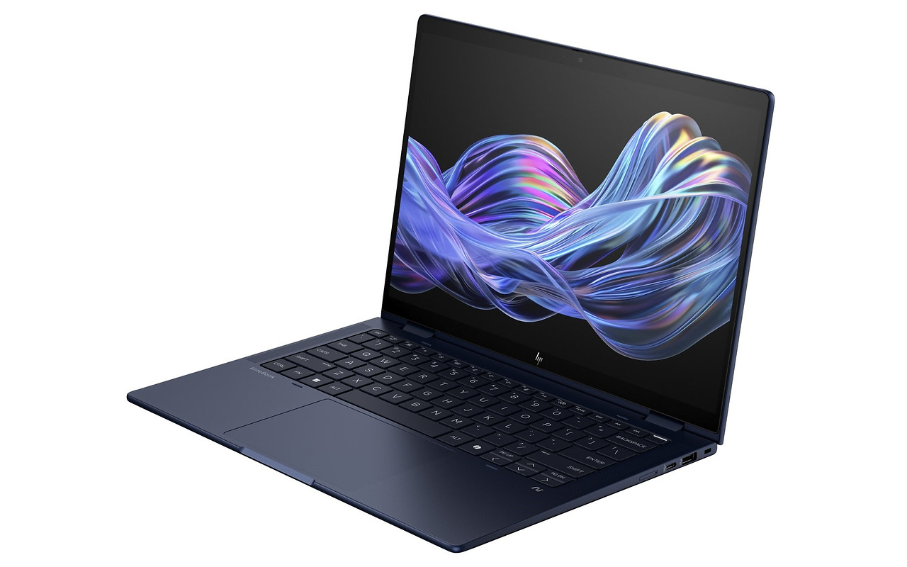 HP EliteBook X Flip G1i 14 AI / 14 IPS FullHD Touch / Core Ultra 7 258V / 32Gb LPDDR5X / 1Tb SSD / Windows 11 Pro Blue