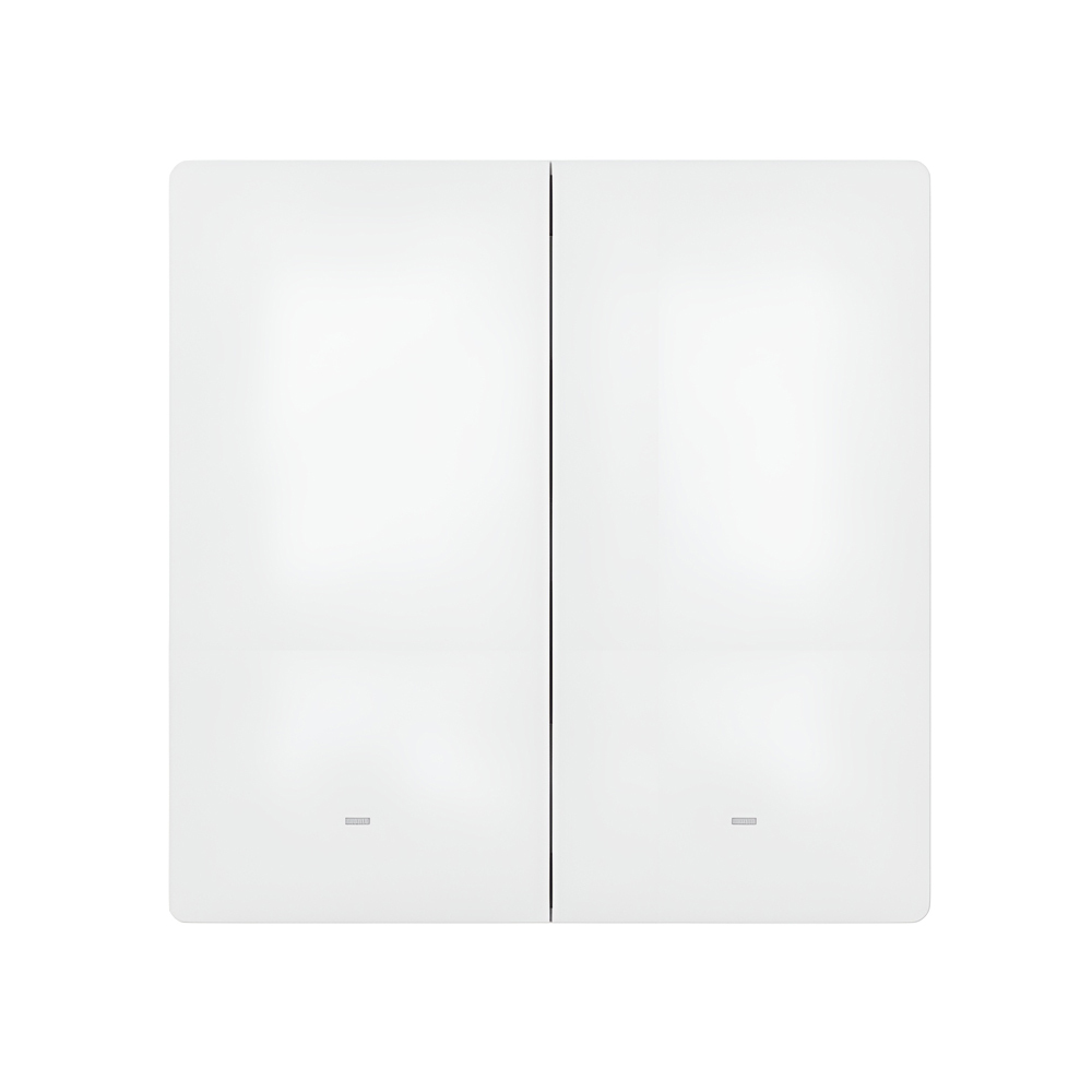 Sonoff Zigbee Smart Wall Switch SwitchMan M5 2-Gang / Neutral Optional White