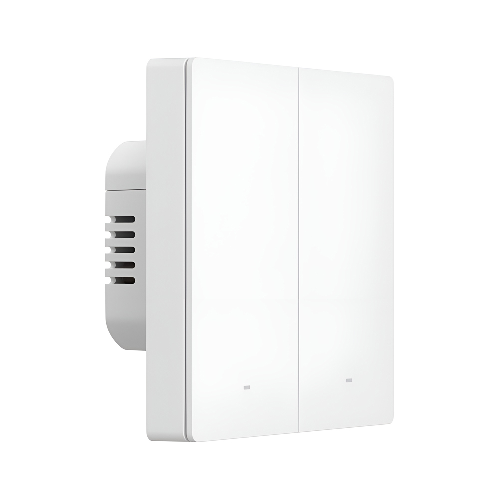 Sonoff Zigbee Smart Wall Switch SwitchMan M5 2-Gang / Neutral Optional White