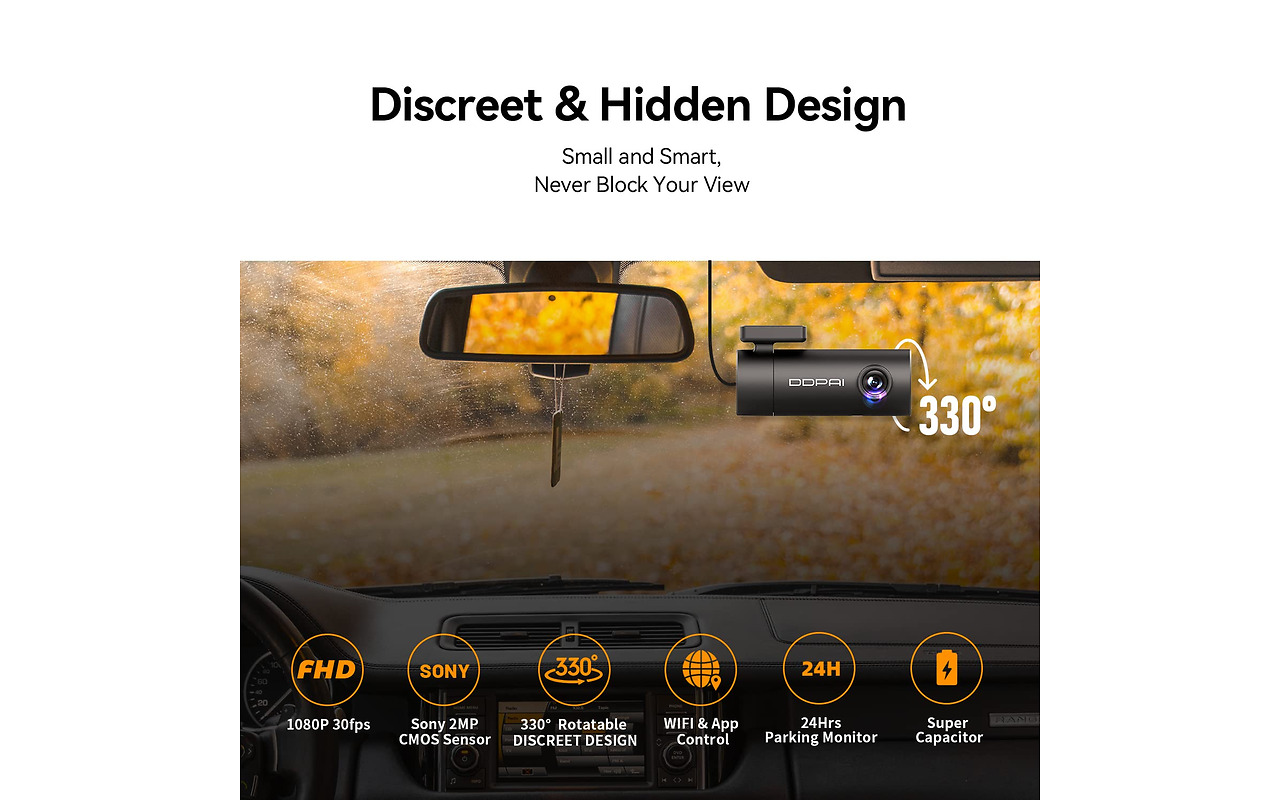 DDPai Dash Cam Mini Black